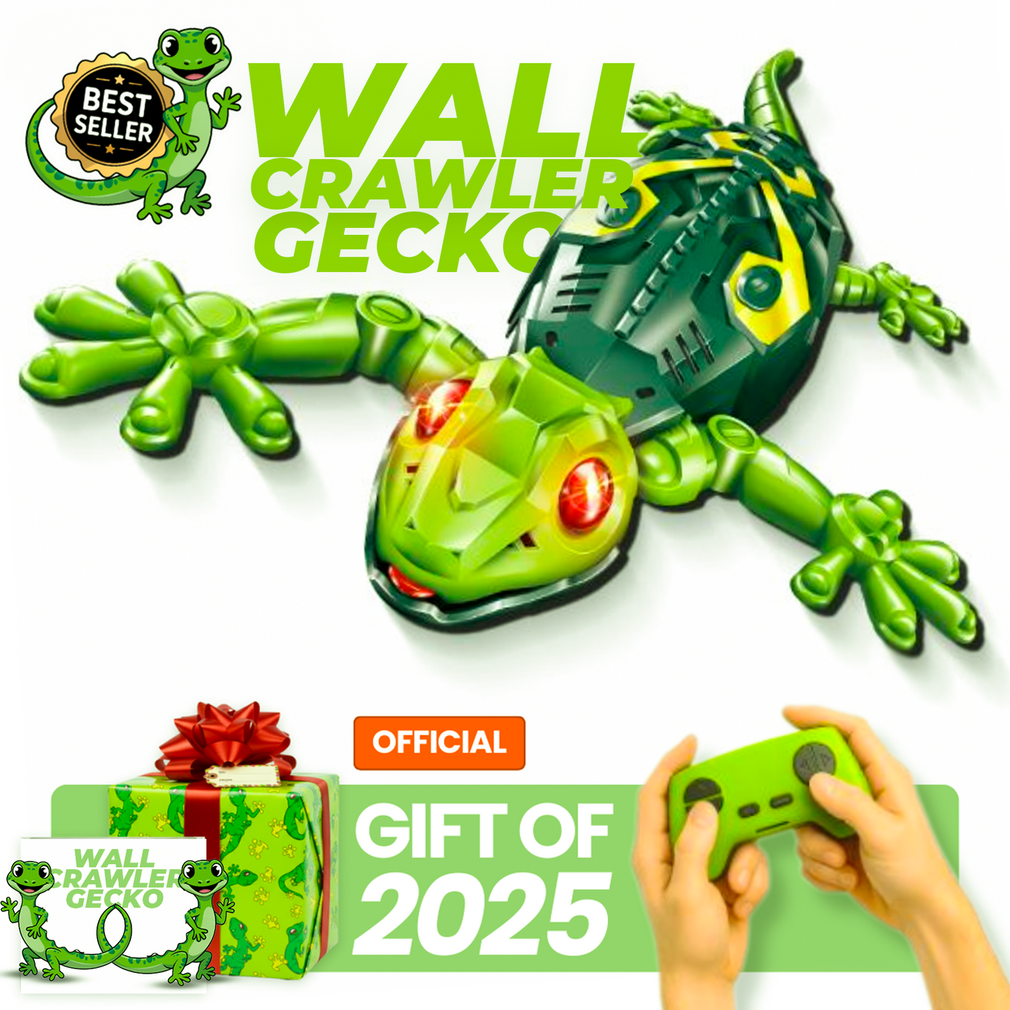 Super Wall Crawler Gecko