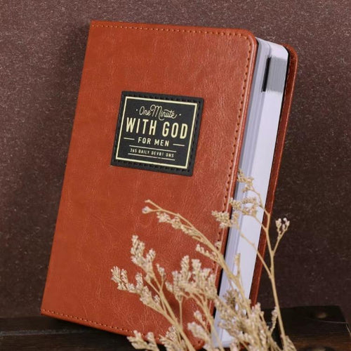One Minute with God for Men, 365 Days Deluxe Devotional Journal