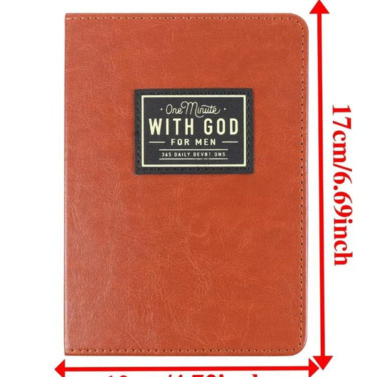 One Minute with God for Men, 365 Days Deluxe Devotional Journal