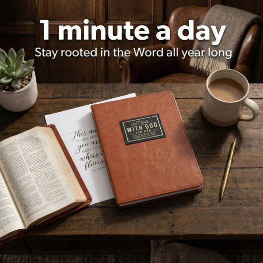 One Minute with God for Men, 365 Days Devotional Journal