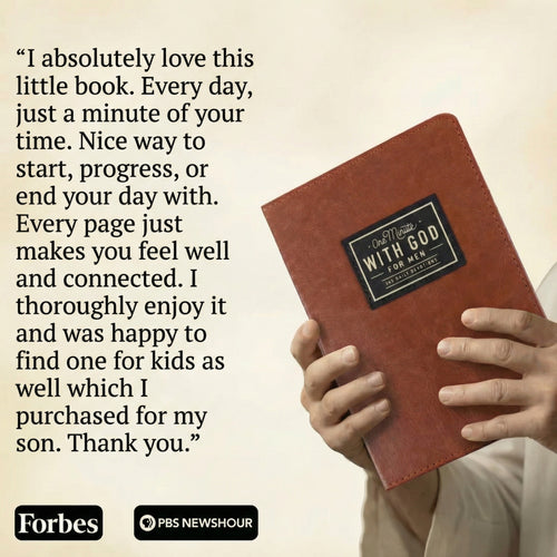 One Minute with God for Men, 365 Days Devotional Journal