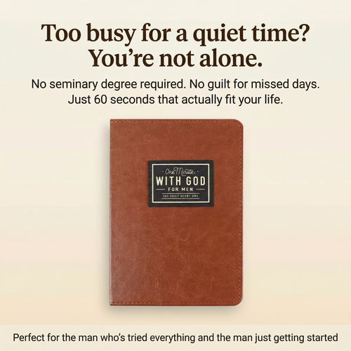 One Minute with God for Men, 365 Days Devotional Journal