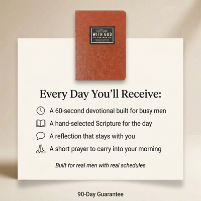 One Minute with God for Men, 365 Days Devotional Journal