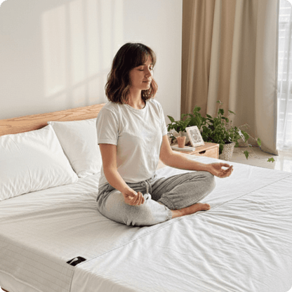 Grounding Well Technology  Bed Sheet