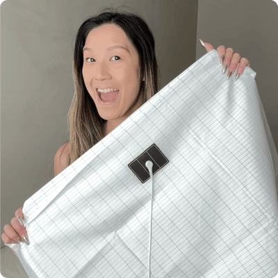 Grounding Well Technology  Bed Sheet