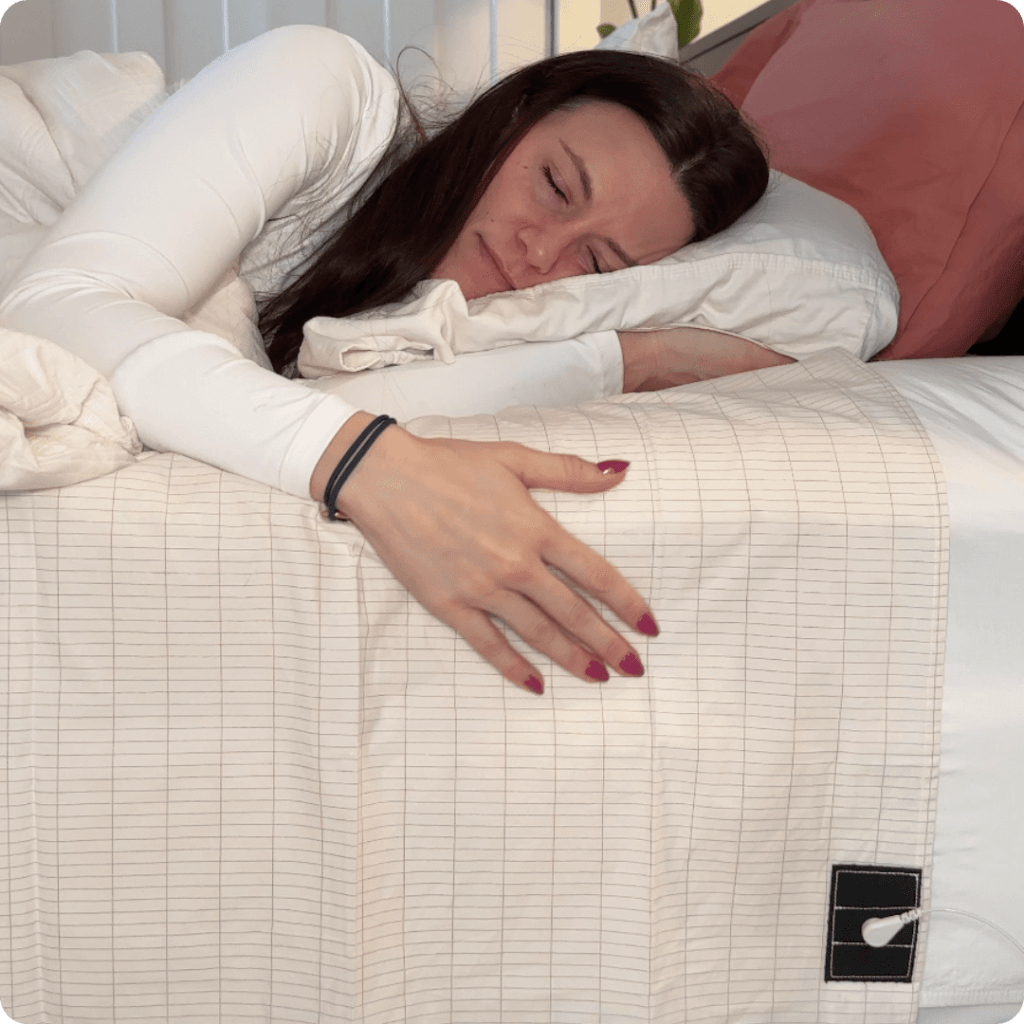 Grounding Well Technology  Bed Sheet