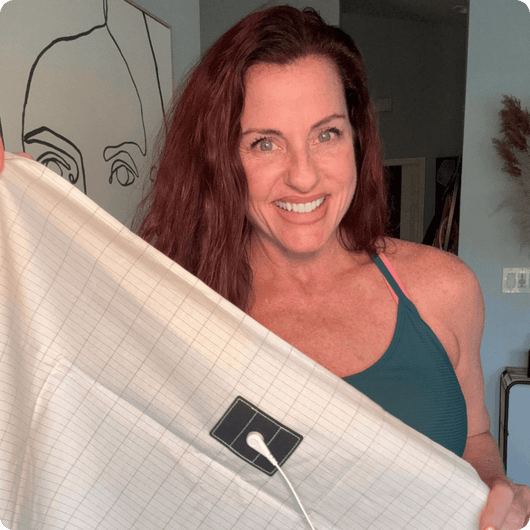 Grounding Well Technology  Bed Sheet