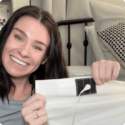 Grounding Well Technology  Bed Sheet