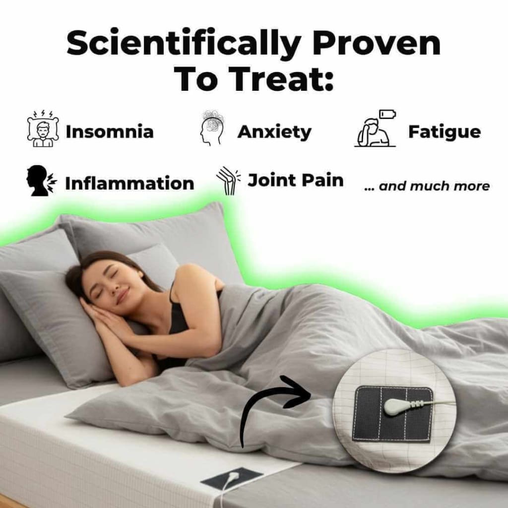 Grounding Well Technology  Bed Sheet