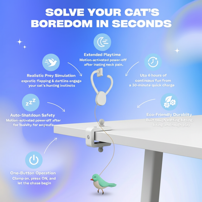 Ezior™ Smart Cat Teaser